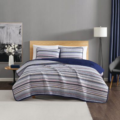 Truly Soft Teagan Stripe Quilt Set