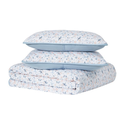 Truly Soft Maine Floral Quilt Set