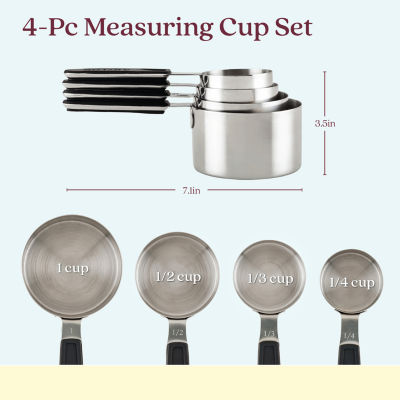 Anolon Suregrip Magnetic 4-pc. Measuring Cup Set