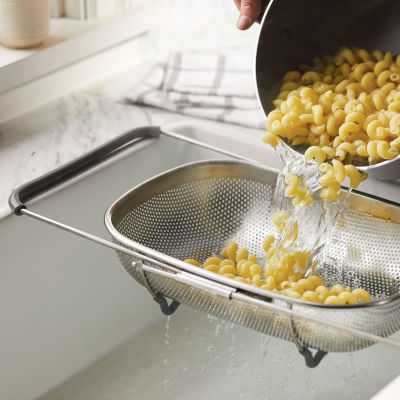 Rachael Ray Stainless Steel Expandable 4.5-qt. Colander