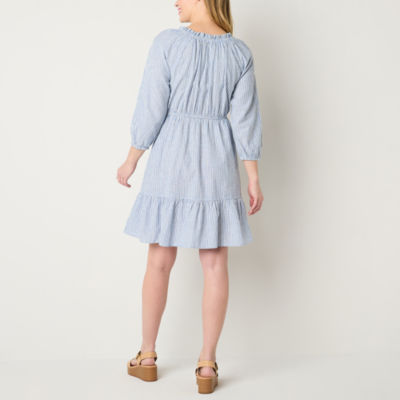 Frye and Co. 3/4 Sleeve Peasant Dress