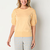 Jcpenney womens 2024 petite sweaters