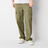 Jacenvly Cargo Pants for Men Work Clearance Long Cargo Pants Mid