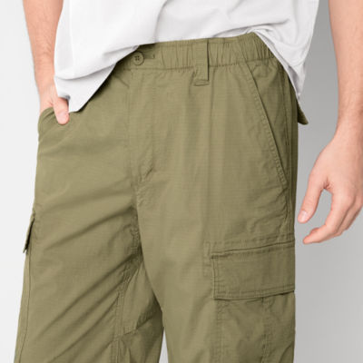 Arizona Mens Drawstring Waist Straight Fit Cargo Pant