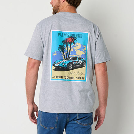 Buckhorn River Mens Crew Neck Short Sleeve Regular Fit Graphic T-Shirt, X-large, Gray