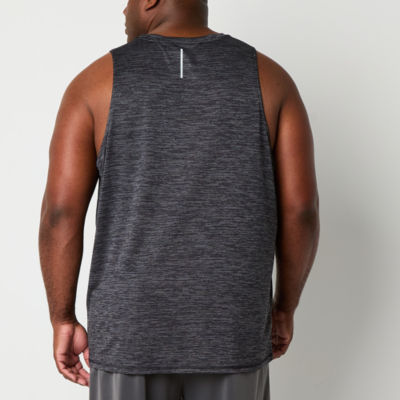 Xersion Everair Big and Tall Mens Crew Neck Sleeveless Moisture Wicking Dri-Fit Tank Top