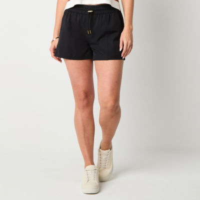 Stylus Womens Mid Rise Pull-On Short