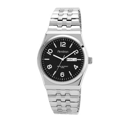 Armitron® All-Sport Mens Silver-Tone Expansion Watch JCPenney