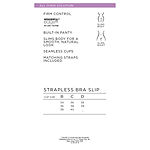 Ambrielle Wonderful Edge® Strapless Convertible Shapewear Slips - 129-3020