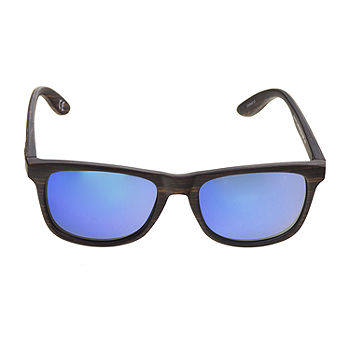Panama Jack Mens Blue Mirror Lens Sports Sunglasses (1698) 100% UVA & UVB  Protection + Free Cleaning Cloth
