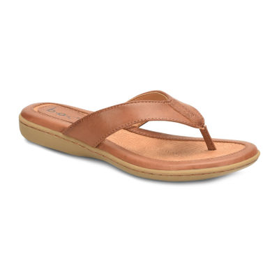 Boc Womens Zita FlipFlops, Color Light Brown JCPenney