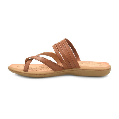 BOC by Born Womens Alisha Criss Cross Strap Flat Sandals