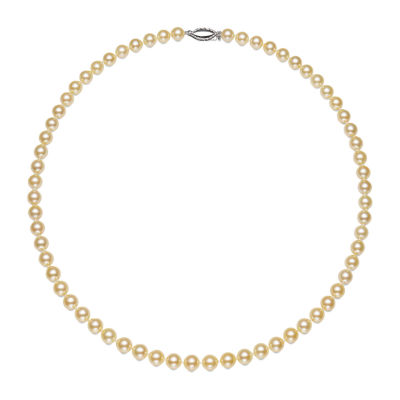 Womens Yellow Strand Necklace