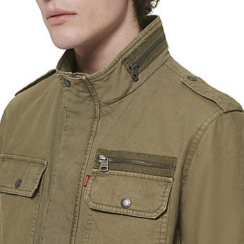 Levi's Army Green Hooded Military Jacket - Women, Best Price and Reviews