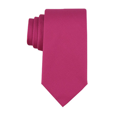 Collection By Michael Strahan Connor Solid Tie, One Size, Red