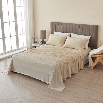 Linery Heathered Jersey Sheet Set