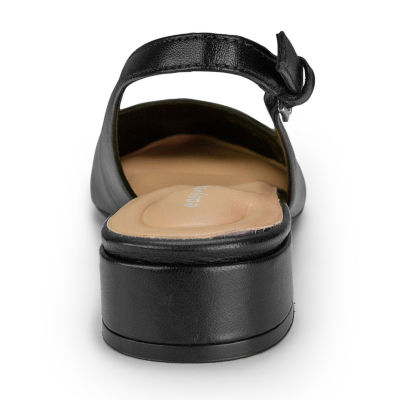 Easy Spirit Cassius Womens Round Closed Toe Block Heel Pumps