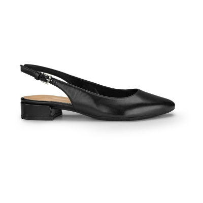 Easy Spirit Cassius Womens Round Closed Toe Block Heel Pumps