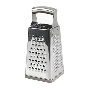 Martha Stewart Richburn Stainless Steel 4 Sided Grater, Color: Gray -  JCPenney