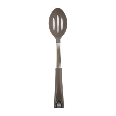 MARTHA STEWART Stainless Steel Slotted Spatula in Gray 985116330M
