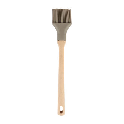 MARTHA STEWART Silicone Scraper in Gray with Bakelite Handle 985116346M -  The Home Depot