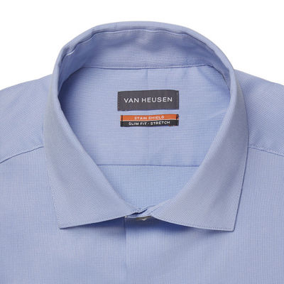 Van Heusen Big Tall Mens Stain Shield Wrinkle Free Stretch Dress