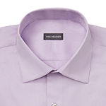 Van Heusen Slim Stain Shield Mens Spread Collar Long Sleeve Stretch Fabric Wrinkle Free Dress Shirt