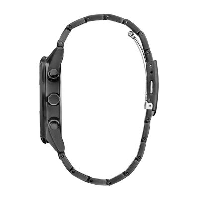 Citizen Mens Black Stainless Steel Bracelet Watch At8265-57l