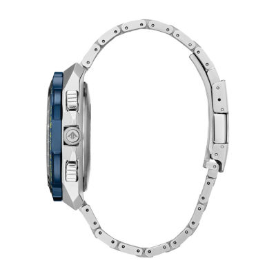 Citizen Mens Silver Tone Stainless Steel Bracelet Watch Jy8125-54l