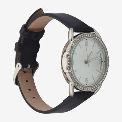 Womens Black Strap Watch 14874s-42-B02