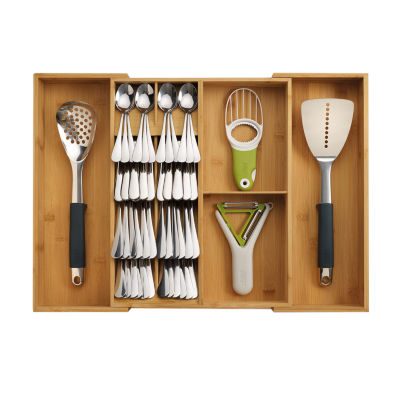 Joseph Joseph Bamboo Expanding Drawer Organizer