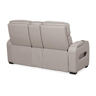 Signature Design By Ashley® Boyington Power Reclining Loveseat with Console