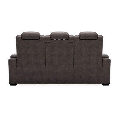 Signature Design By Ashley® HyllMont Dual Power Reclining Sofa