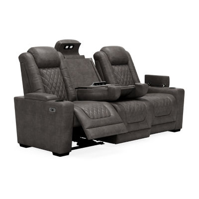 Signature Design By Ashley® HyllMont Dual Power Reclining Sofa