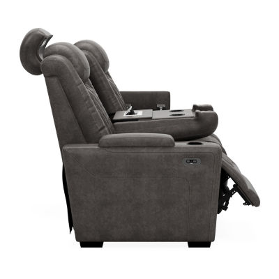 Signature Design By Ashley® HyllMont Dual Power Reclining Sofa