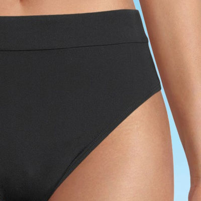 Mynah Womens Lined High Waist Bikini Swimsuit Bottom