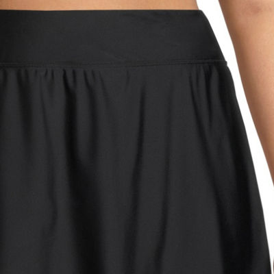 ZeroXposur Womens Comfort Waistband Swim Skirt Plus