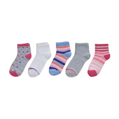 Hanes Big Girls 10 Pair Low Cut Socks