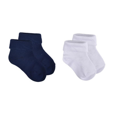 Olivia & Joy Toddler Girls 4 Pair Turncuff Socks