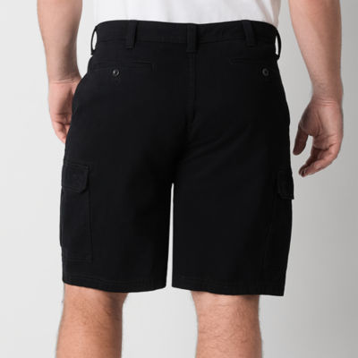 St. John's Bay Mens Big and Tall Dexterity Adaptive Stretch Fabric Adjustable Features Easy-on + Easy-off Cargo Short