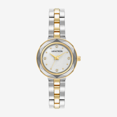 Armitron Womens Two Tone Bracelet Watch 75/5927mptt