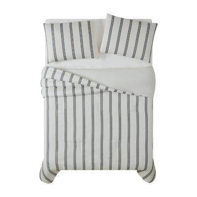 Truly Soft Millennial Stripe Midweight Comforter Set