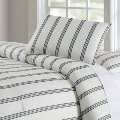 Truly Soft Millennial Stripe Midweight Comforter Set