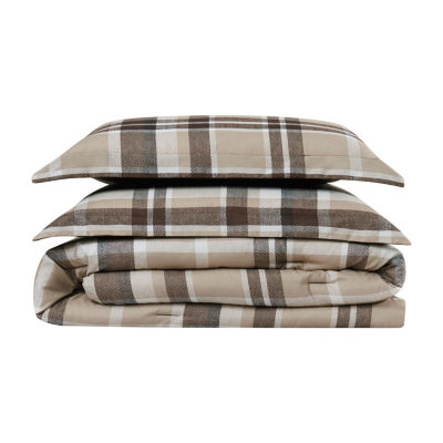 Truly Soft Paulette Plaid Midweight Comforter Set