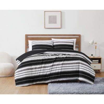 Truly Soft Brentwood Stripe Midweight Comforter Set