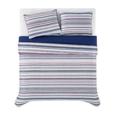 Truly Soft Teagan Stripe Midweight Comforter Set