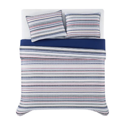 Truly Soft Teagan Stripe Midweight Comforter Set