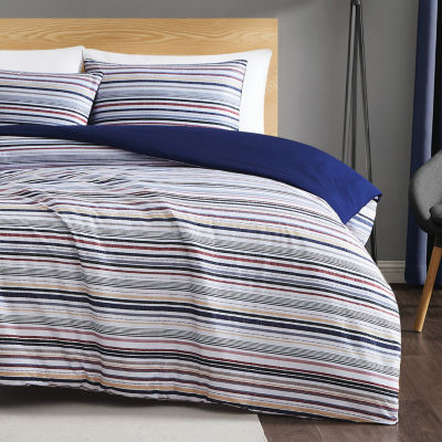 Truly Soft Teagan Stripe Midweight Comforter Set