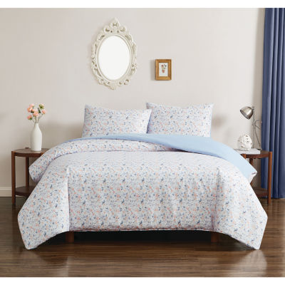 Truly Soft Maine Floral Midweight Comforter Set