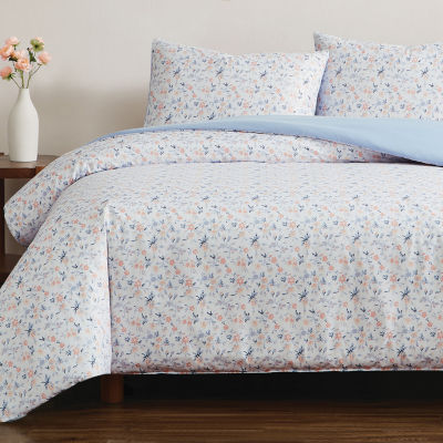 Truly Soft Maine Floral Midweight Comforter Set